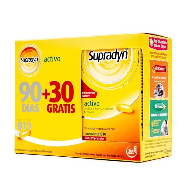 Supradyn Energy 90 + 30 Comprimidos Promo