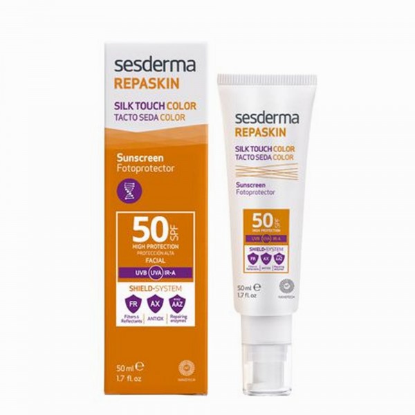 Sesderma Repaskin Tacto Seda Color Spf50 50 ml
