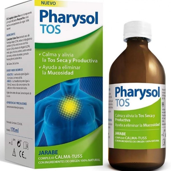 Pharysol Tos Jarabe para Tos Seca y Productiva 1