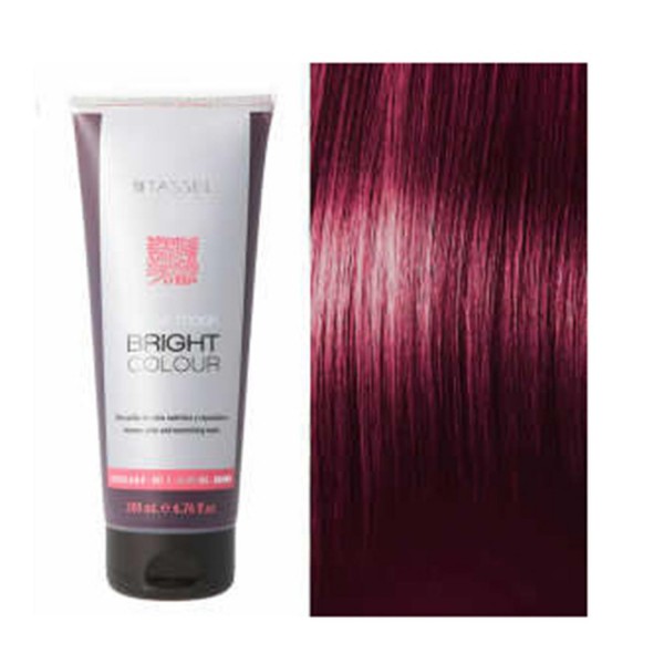 Eurostil bright colour mascarilla capilar color rojo violeta 1un