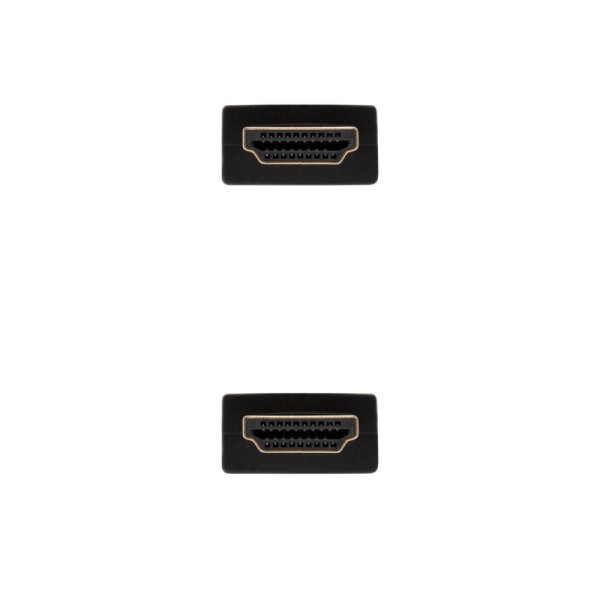 Nanocable cable hdmi con ferrita, m-m, negro, 10m
