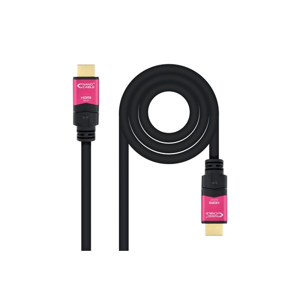 Nanocable cable hdmi v2.0 4k@60hz m/m 25m