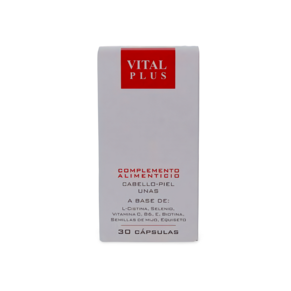 Vital Plus Active Cabello Piel y Uñas 30 Caps