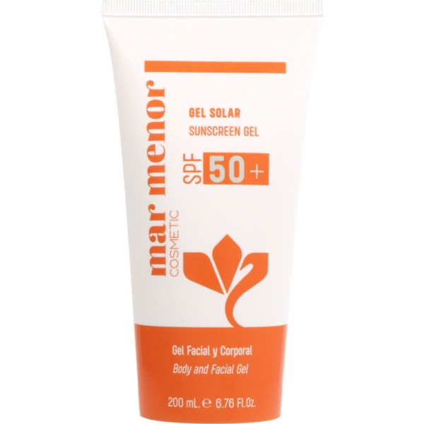 Mar Menor Gel Solar 50spf  Facial y Corporal 200ml 